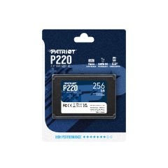 Patriot P220 256GB 550/490MB/s 2.5'' SATA3 SSD Disk (P220S256G25)