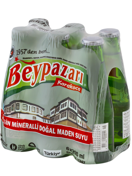 Beypazarı Sade Maden Suyu 200 ml 6'lı