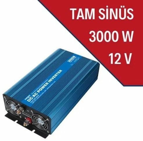 3000W-12V TAM SİNÜS İNVERTER