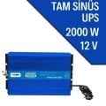 2000W-12V TAM SİNÜS İNVERTER (UPS)