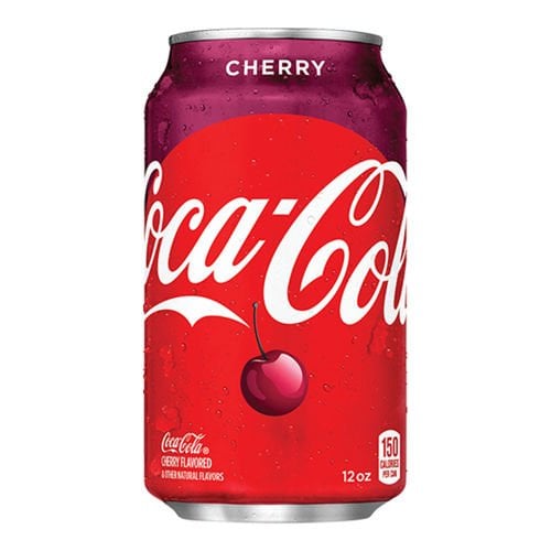 Coca Cola Cherry 330ml / MADE IN GREECE