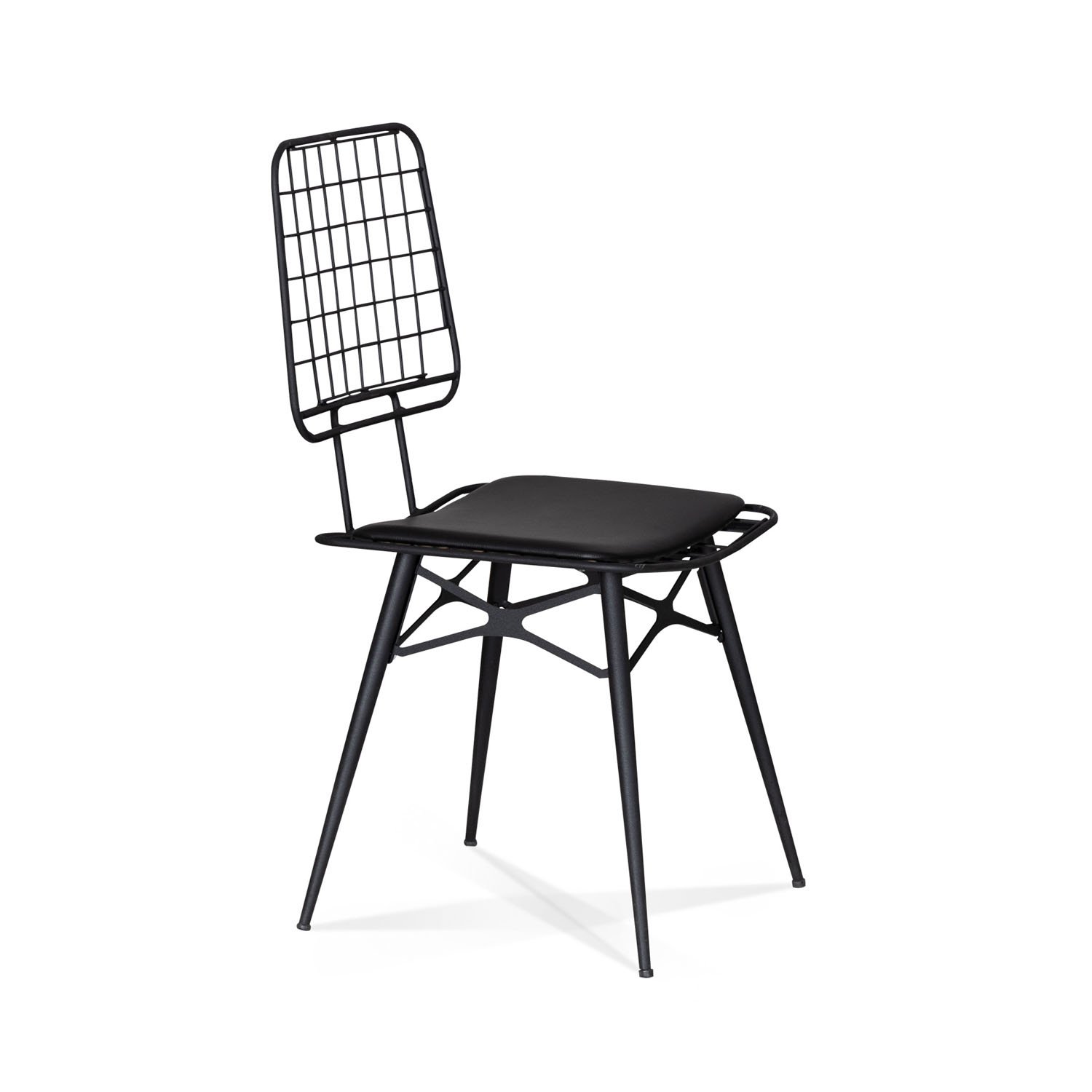 Metal Rio Chair Black