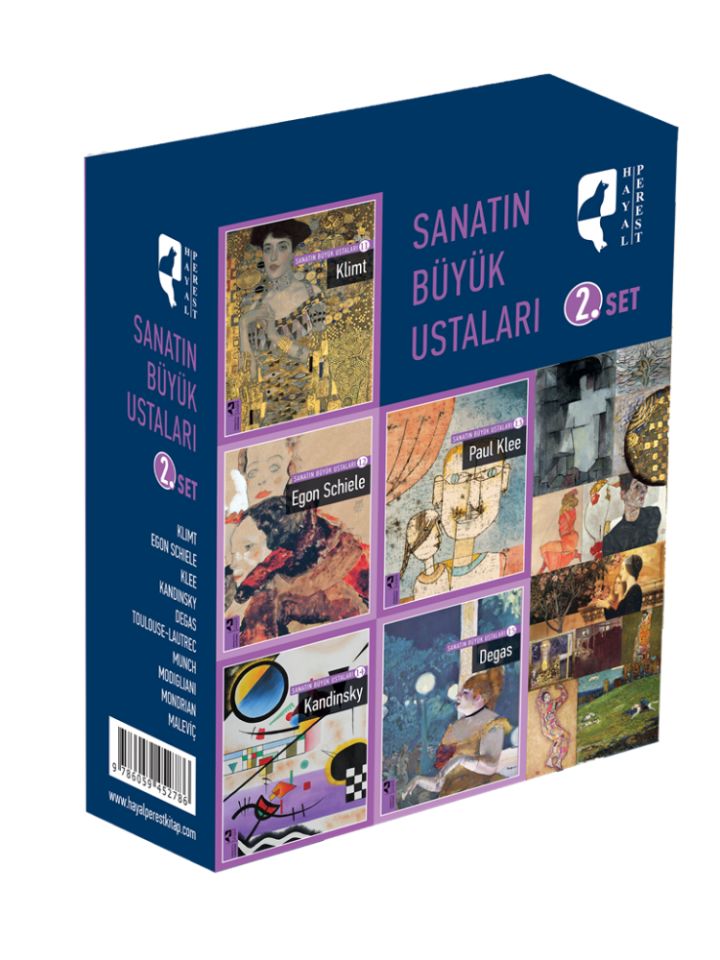 Sanatın Büyük Ustaları 2. Set 10 Kitap Kutulu