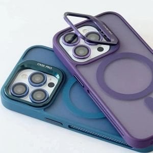 iPhone Uyumlu Lens Hediyeli Mat Magsafe Ultra Lüx Kılıf