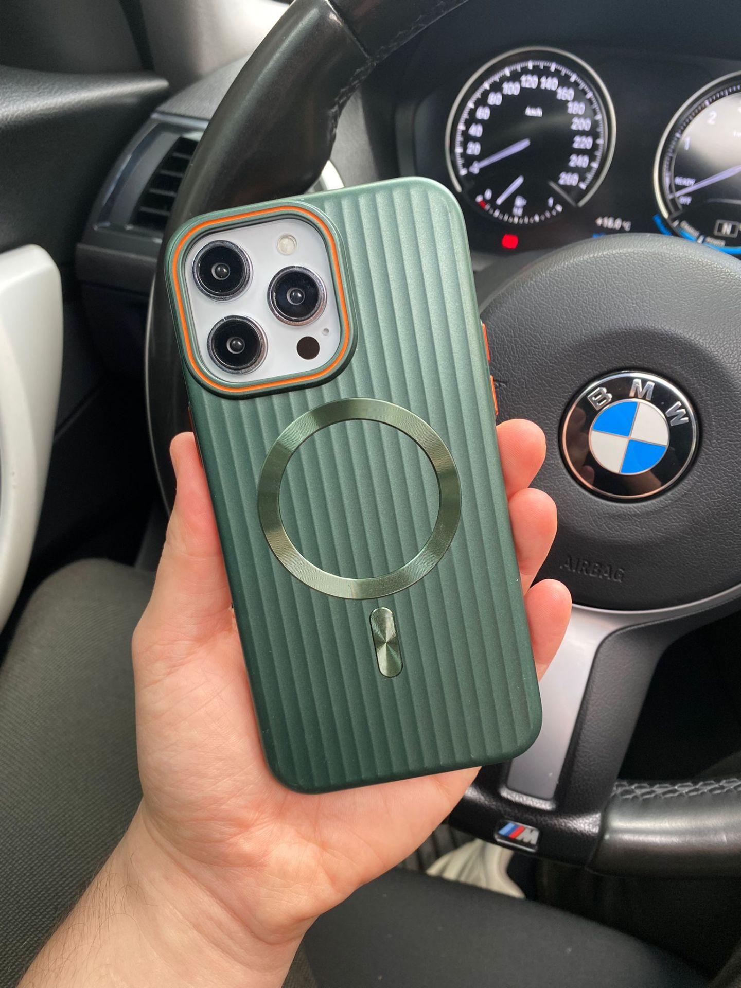 iPhone Uyumlu Titan Core Ultra Lüx Telefon Kılıf