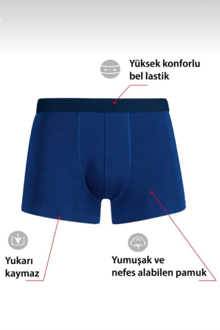 Aria's Closet Penye Erkek 5 li Karışık Renk Boxer