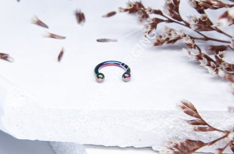 6 MM Yarım Halka Piercing