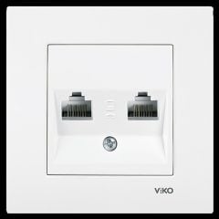 Viko karre ikili data prizi (2 x rj45 cat5e)