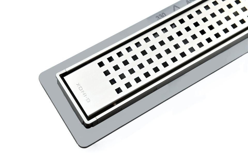 Lüks Seri 40 cm Square Duş Kanalı