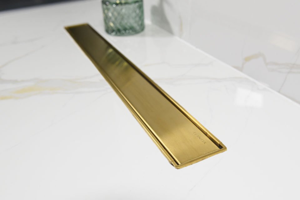 Klasik Seri 33 cm  Soft Gold Duş Kanalı
