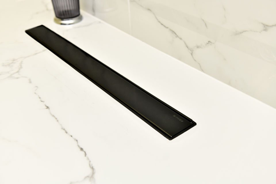 Klasik Seri 50 cm Soft Black Duş Kanalı