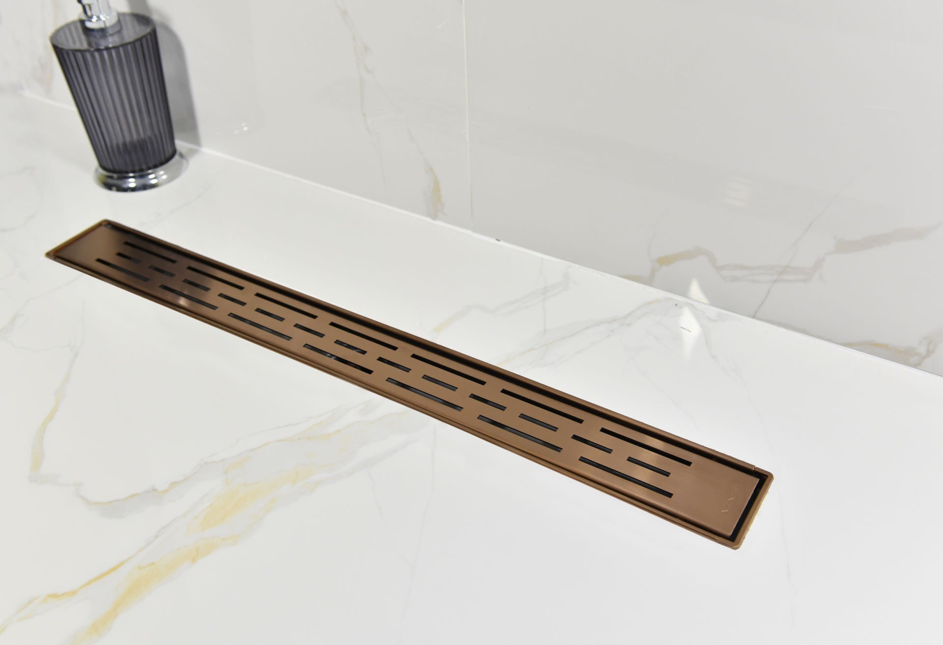 Klasik Seri 40 cm Slot Bronze Duş Kanalı