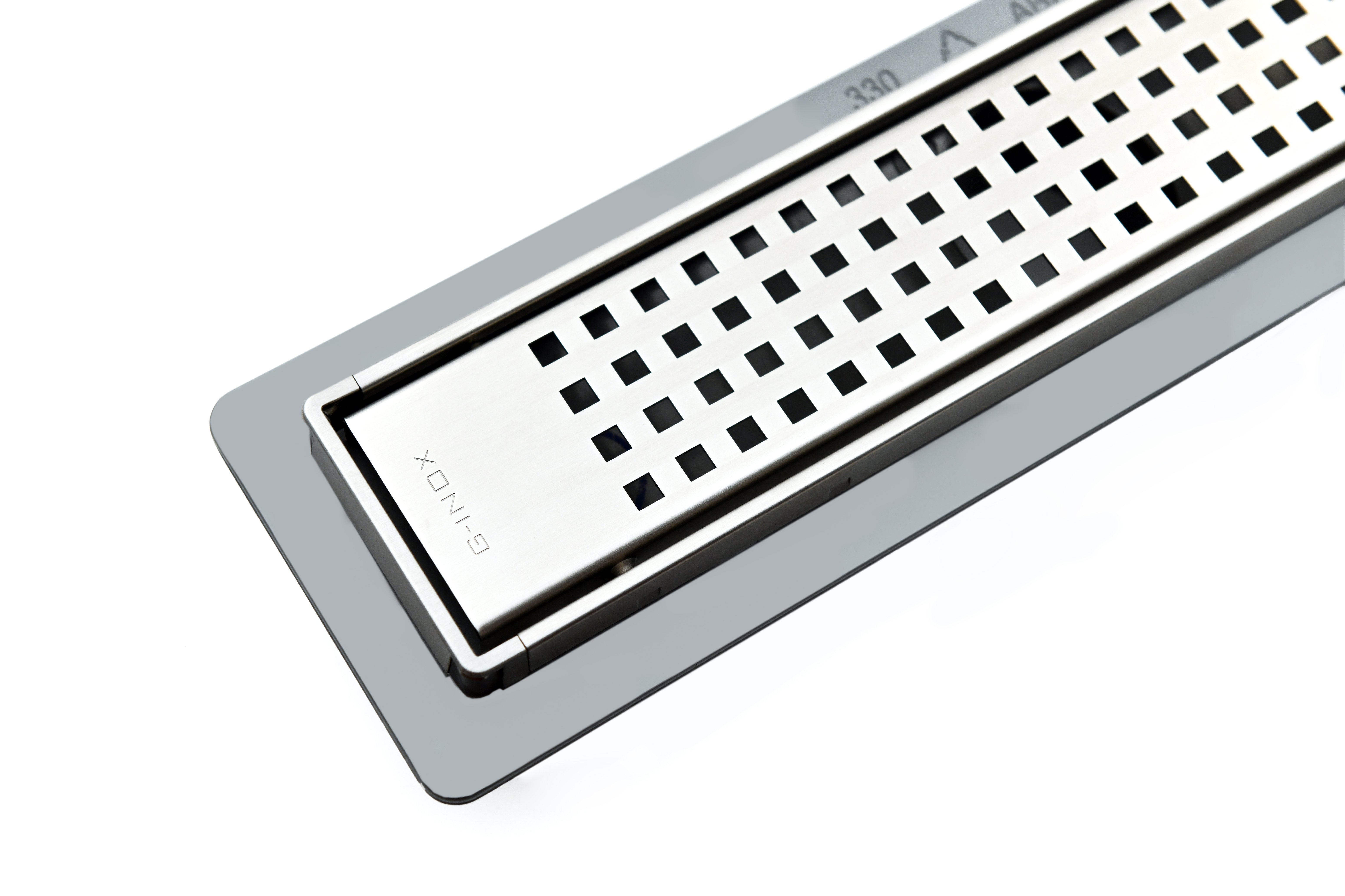 SQ Desen Çıtalı Paslanmaz Duş Kanalı