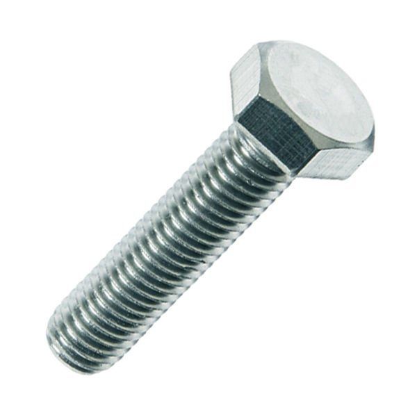 M8x20 ALTI KÖŞE CİVATA 8.8 BEYAZ