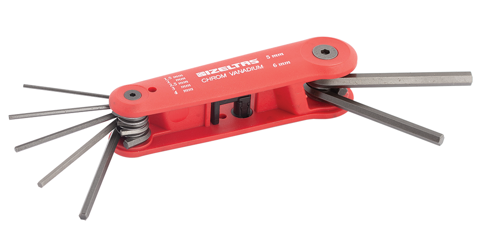 İZELTAŞ KASET ALLEN ANAHTAR TAKIMI 7 PARÇA (1.5 MM-6 MM)