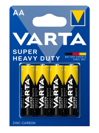 VARTA SUPER HEAVY DUTY AA KALEM PİL (PK 4 LÜ)