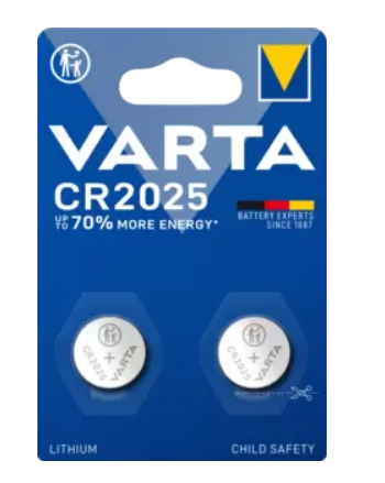 VARTA CR2025 DÜĞME PİL (PK 2 Lİ)