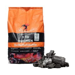 MANGAL KÖMÜRÜ NATUREL MEŞE 5 KG (TURUNCU)