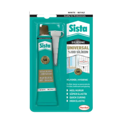 SİSTA UNİVERSAL %100 SİLİKON BEYAZ 50 G BLİSTER