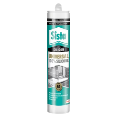 SİSTA UNİVERSAL %100 SİLİKON SİYAH 310 ML