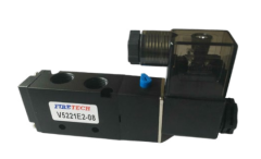1/4-5/2 TEK BOBİN VALF AC220V