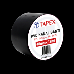 PVC BANT 48 MMx23 MT SİYAH