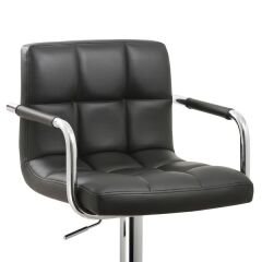 BR-455 KOLLU DERİ BAR SANDALYESİ