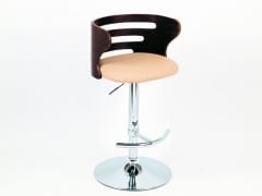 BR-458 AHŞAP SIRTLI BAR SANDALYESİ