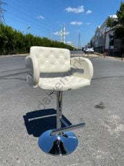 BR-459 KONFORLU GENİŞ DERİ BAR SANDALYE