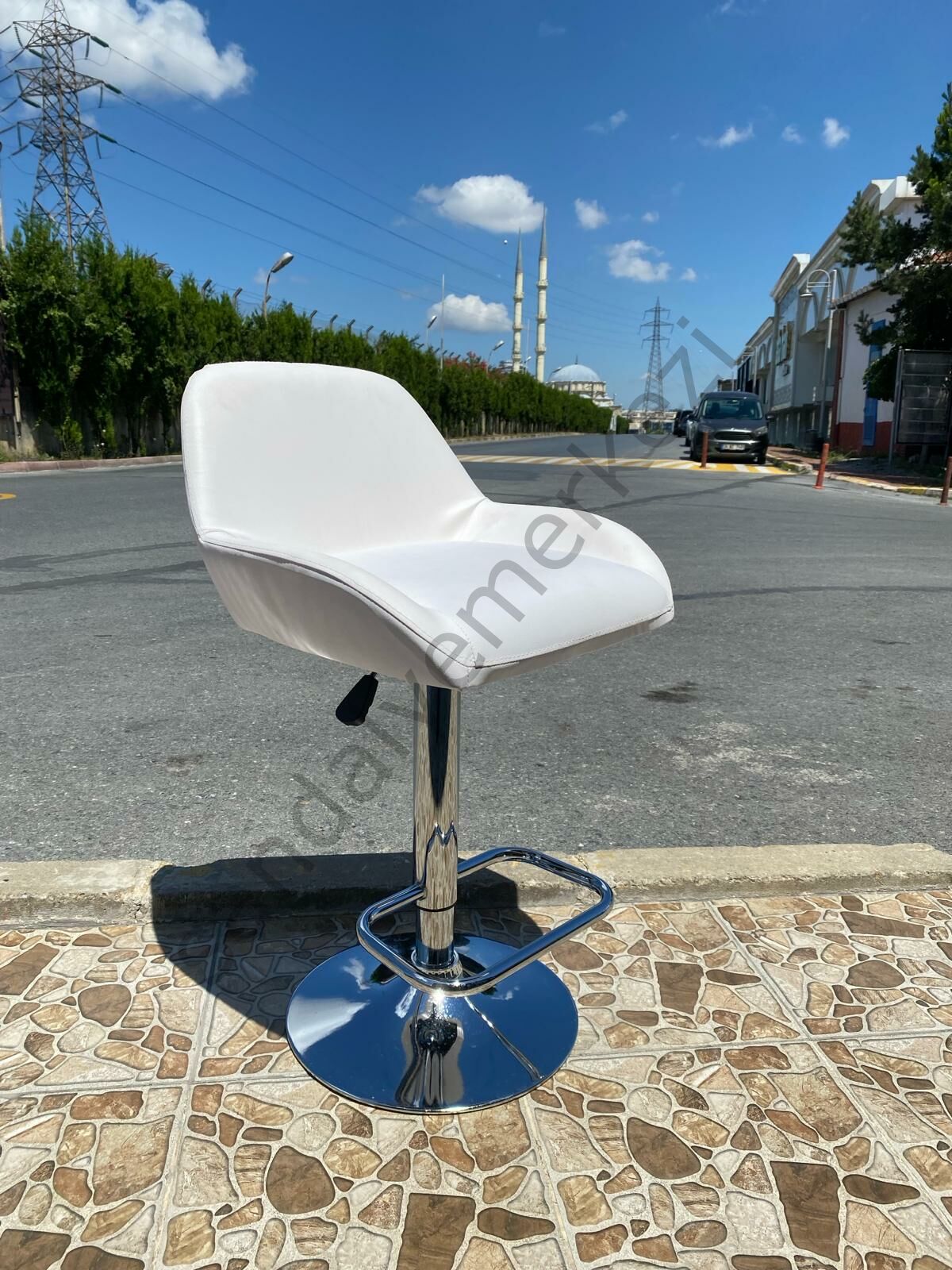 BR-1188 DERİ BAR SANDALYESİ