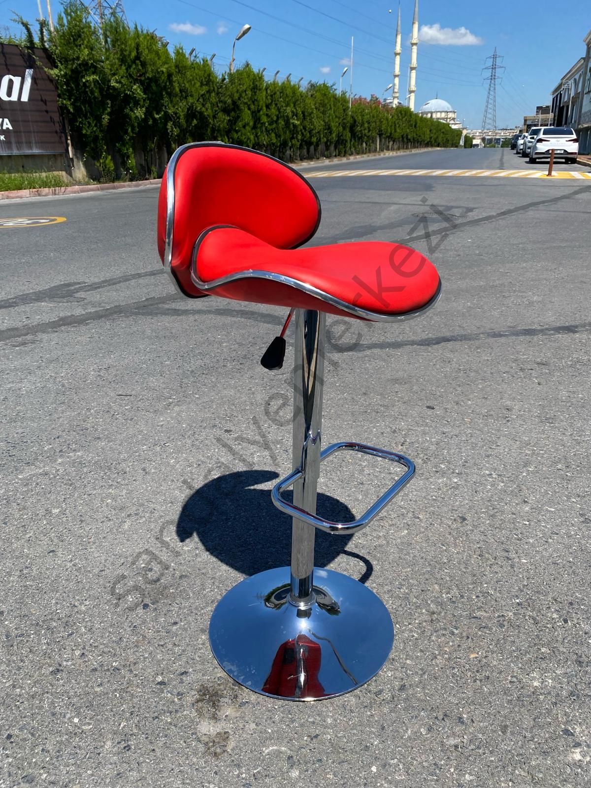 BR-2262 DERİ BAR SANDALYESİ