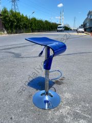 BR-468 PLEKSİ MAVİ BAR SANDALYESİ