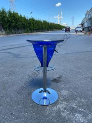 BR-468 PLEKSİ MAVİ BAR SANDALYESİ