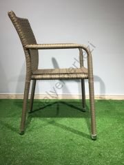 EL ÖRGÜSÜ RATTAN SANDALYE ÇEŞME
