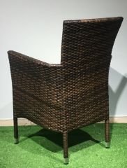 EL ÖRGÜSÜ RATTAN KOLTUK GULCA KAHVERENGİ