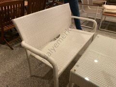EL ÖRGÜSÜ RATTAN ÇAY SETİ 4 KİŞİLİK