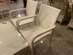 EL ÖRGÜSÜ RATTAN ÇAY SETİ 4 KİŞİLİK
