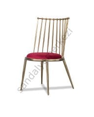 S-8827 PASLANMAZ ÇELİK SANDALYE