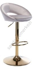 GOLD BAR SANDALYESİ KADİFE KUMAŞ