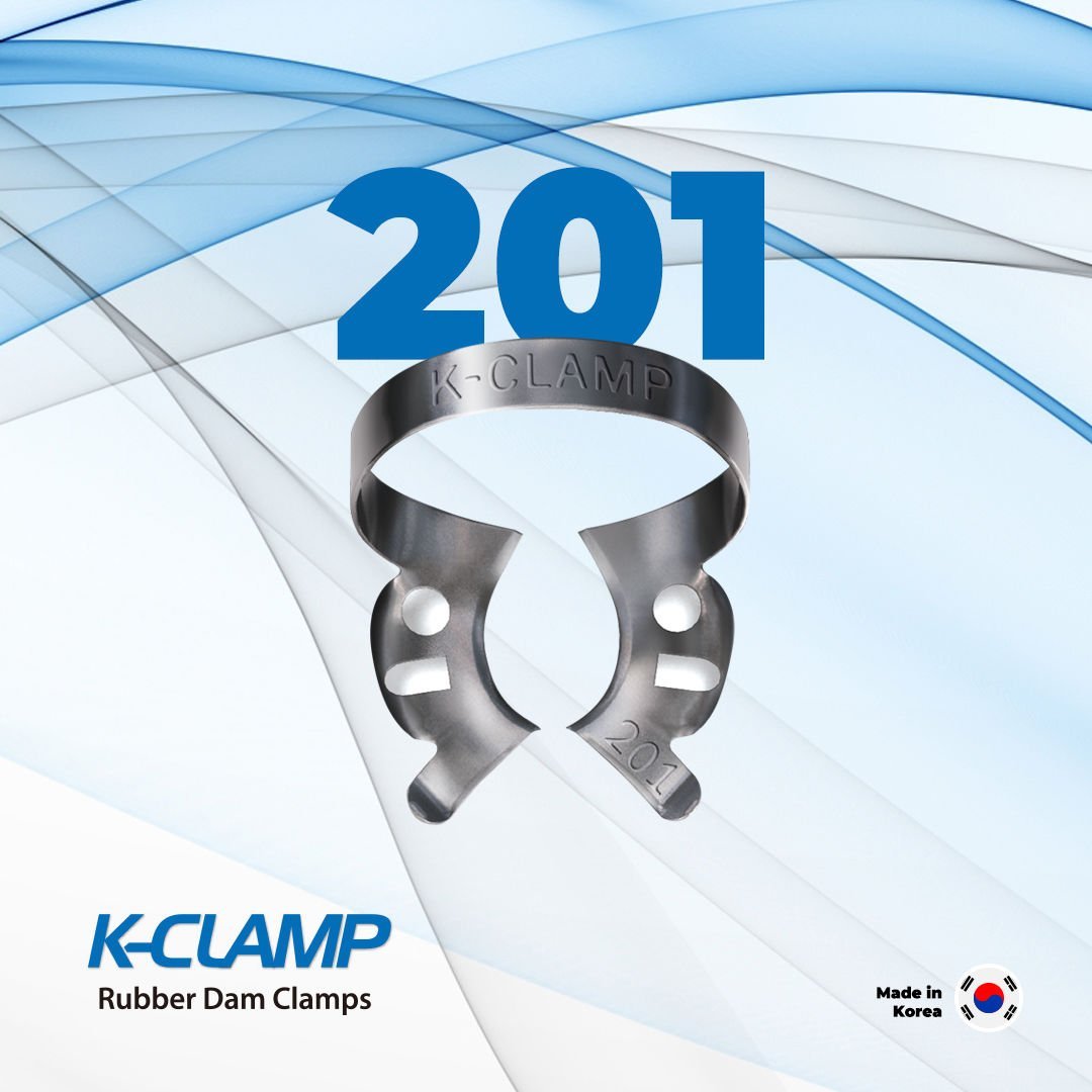 K-clamp 201 Rubber-dam Klemp