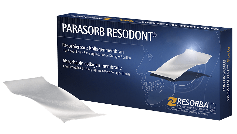 Parasorb Resodont Forte - Collagen Membran 32*25 mm