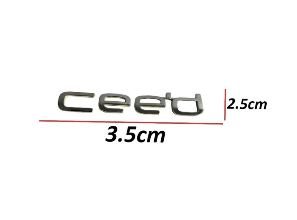 Kıa Yazı Ceed 13-18 Arka (Ceed Yazısı)