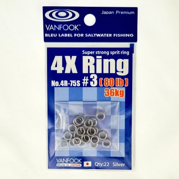 Vanfook Split Ring Halka 4R-75S #3