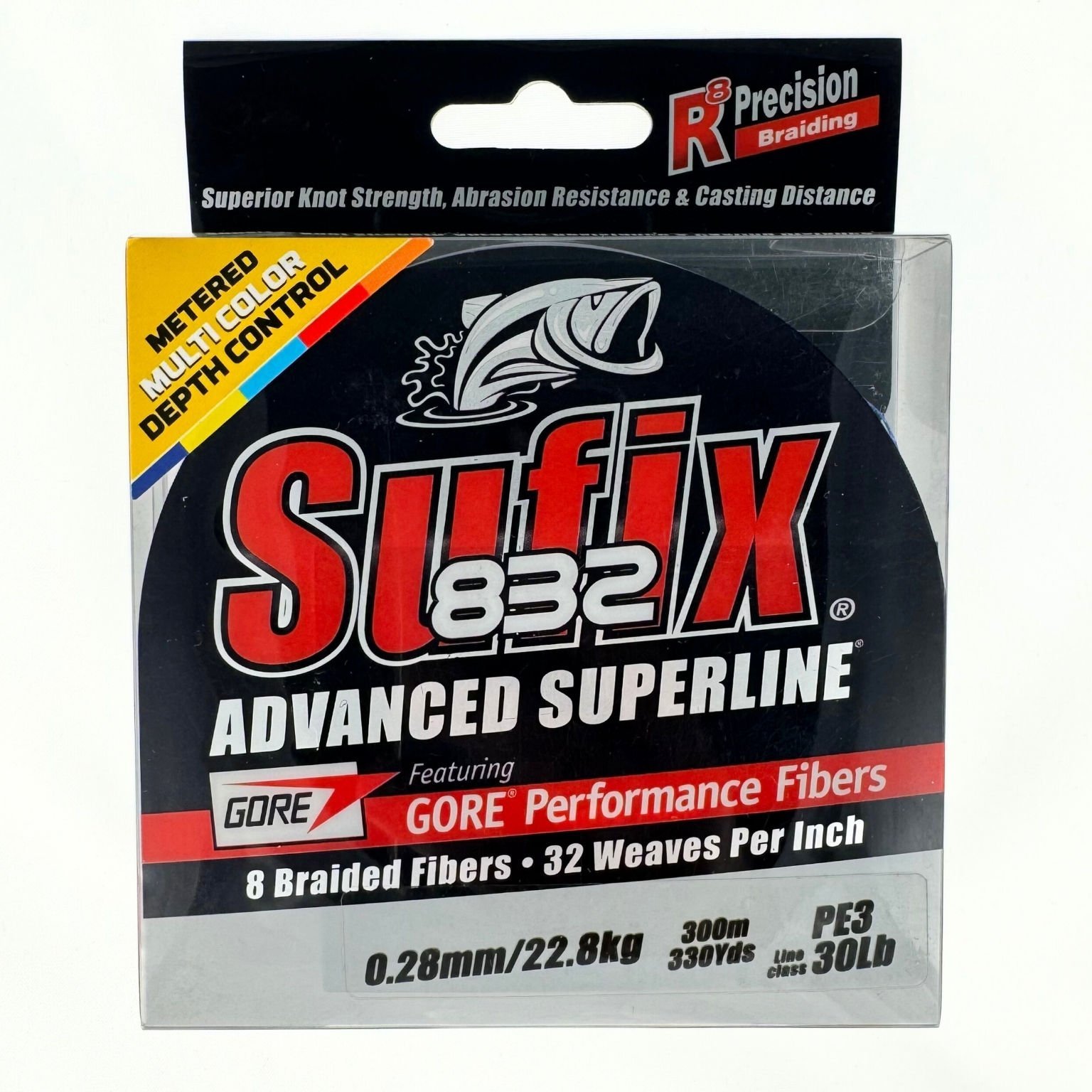 Sufix 832 Advanced Multicolor 0.28mm (PE3) 300m