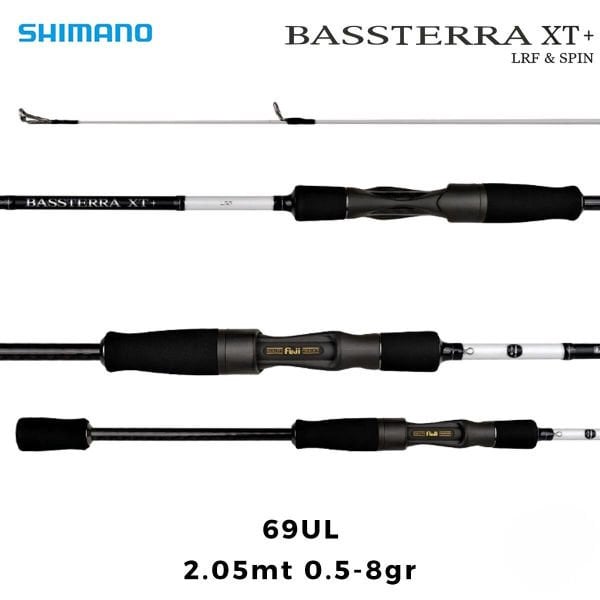 Shimano Bassterra XT+ Lrf 205 Cm 0.5-8 Gr Lrf Kamışı