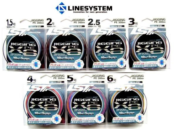 Linesystem Jigging X8 İp Misina PE 3.0 0.28mm 50lb 300m