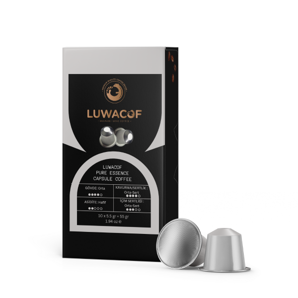 Luwacof Pure Essence Kapsül Kahve 10'lu (Nespresso Uyumlu)