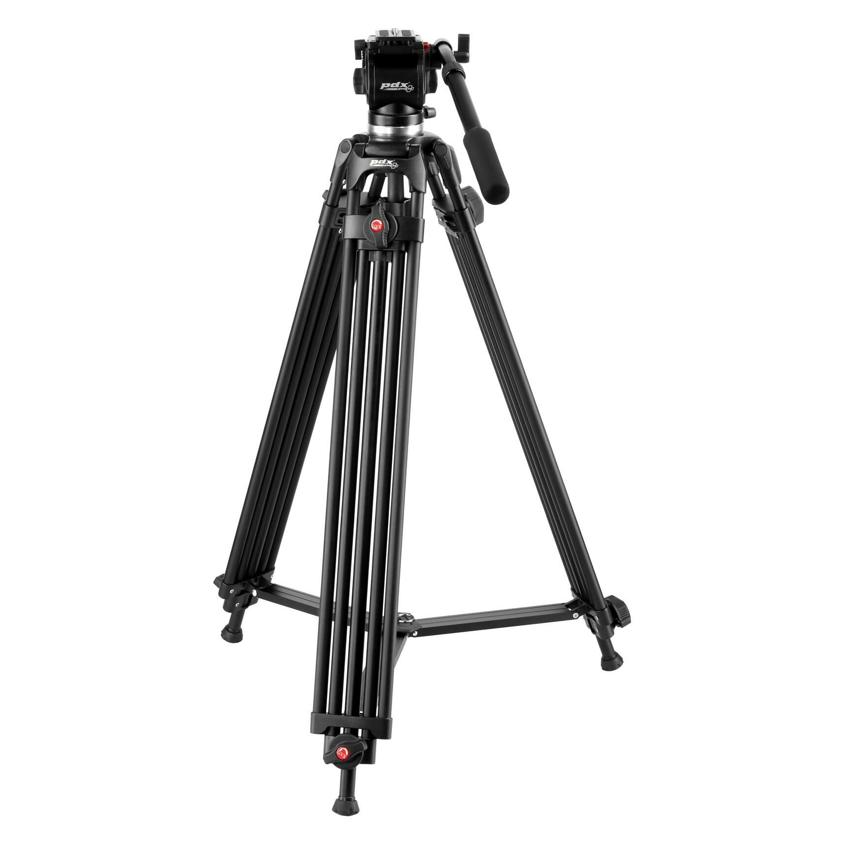 Pdx 0508b Pro 188cm Broadcast Profesyonel Alüminyum Video Tripod