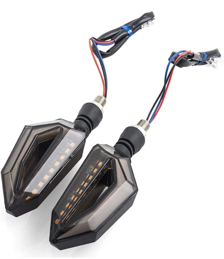 Motosiklet Led Kayar Sinyal Led Lambası 12V Su Geçirmez ZXD-05