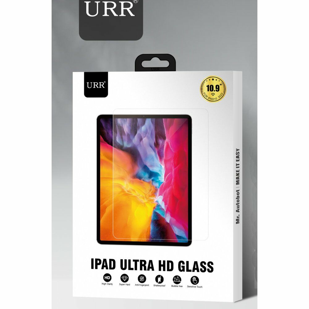 URR iPad Air 11 (2024) Ultra HD Tablet Cam Ekran Koruyucu Siyah